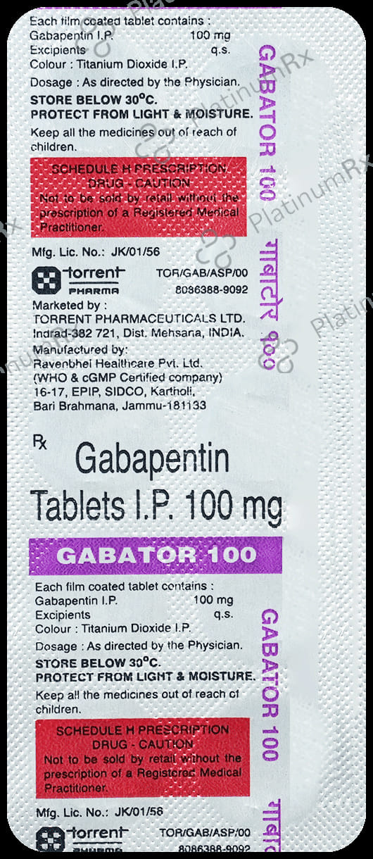 Gabator 100 Tablet