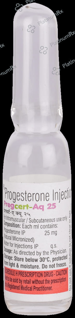 Pregcert AQ 25 Injection