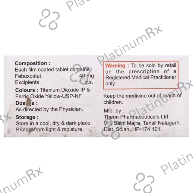 Sebuxo 40 Tablet