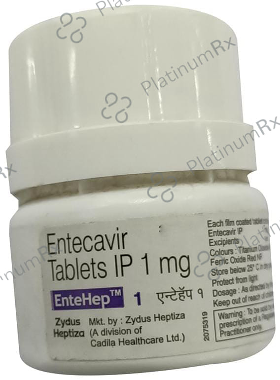 Entehep 1mg Tablet 30s