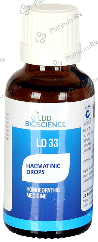 LDD Bioscience LD 33 Haematinic Drop