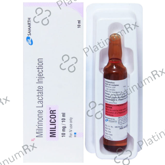Milicor 10mg Injection 10ml