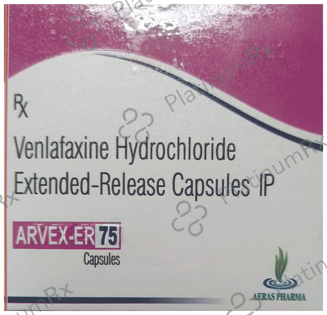 Arvex ER 75 Capsule 10s