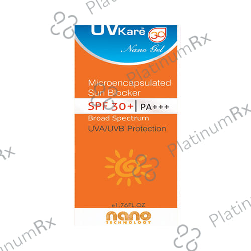 Uvkare Nano SPF 30+ Gel 50gm