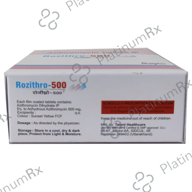 Rozithro 500 Tablet