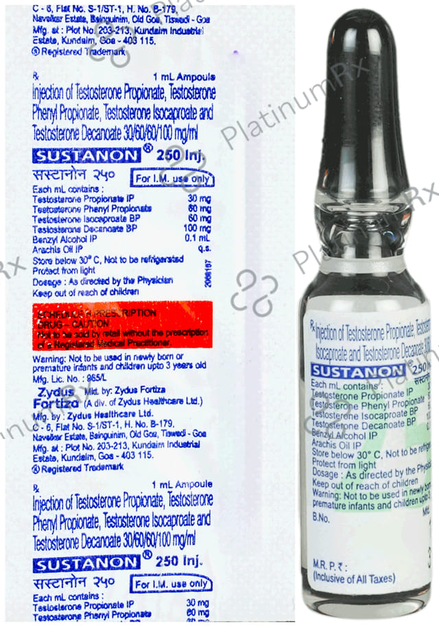 Sustanon 250mg Injection 1ml
