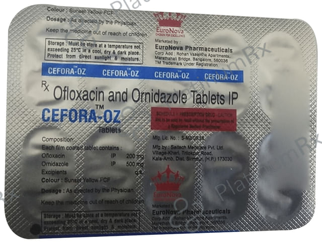 Cefora-OZ Tablet