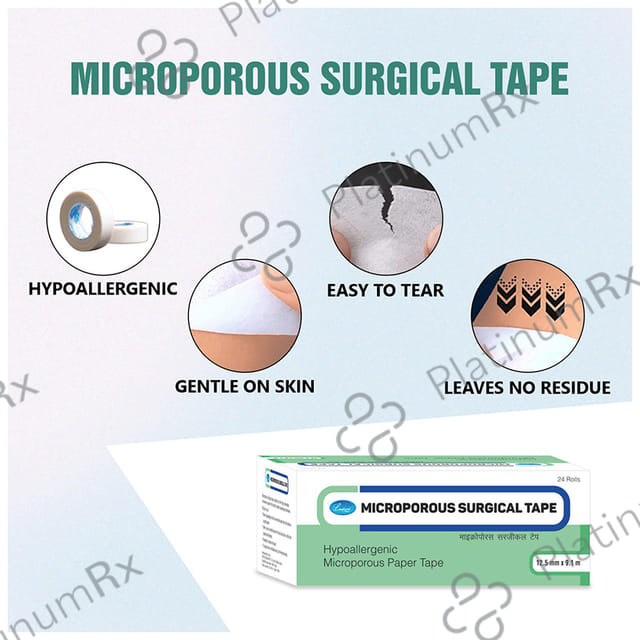 Leeford Microporus Surgical Tape 12.5mm x 9.1m
