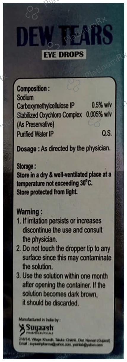 Dew Tears Eye Drop 10ml