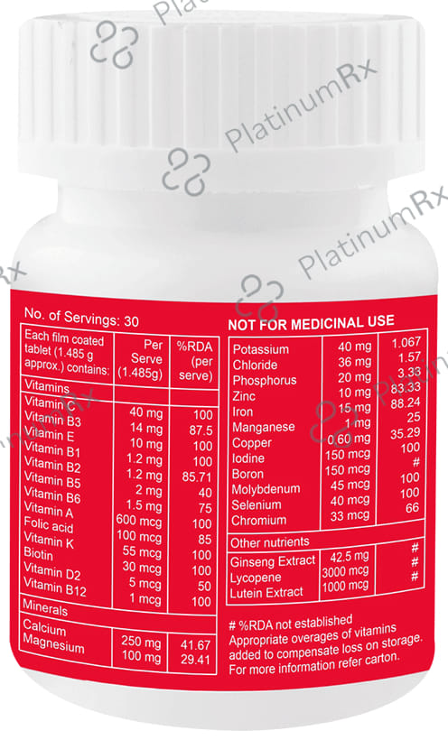 Geofit Men Nutraceutical Enriched Tablet 30s