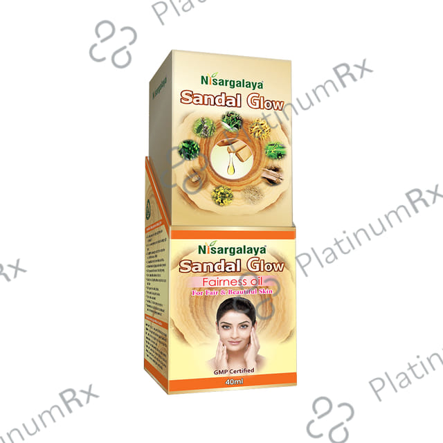 Nisargalaya Sandal Glow Fairness Oil