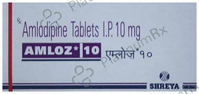 Amloz 10mg Tablet 10s