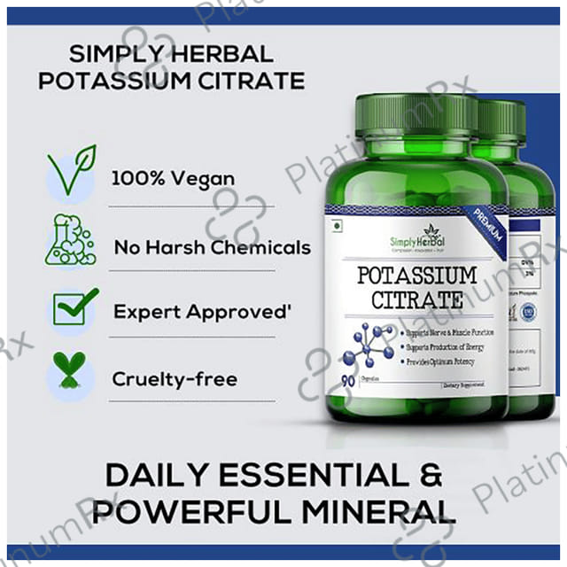 Simply Herbal Potassium Citrate Capsule
