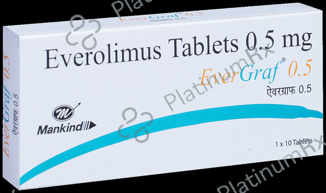 Evergraf 0.5mg Tablet 10s