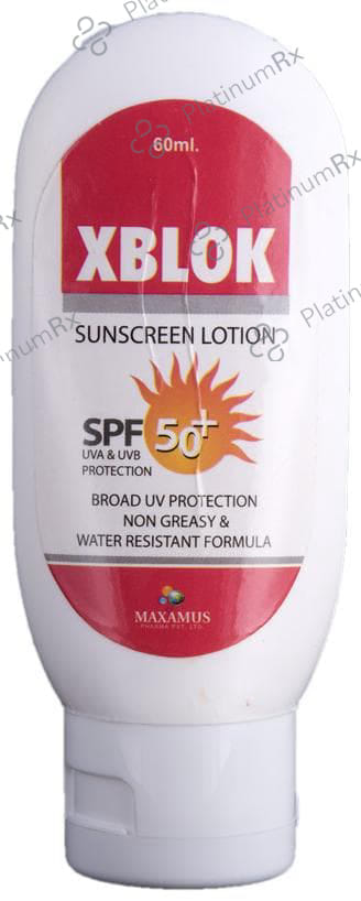 Xblok SPF 50+ Lotion 60ml