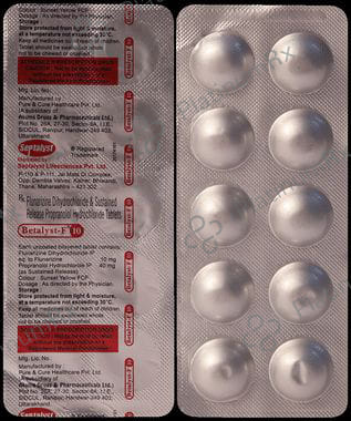 Betalyst F 40/10mg Tablet SR 10s