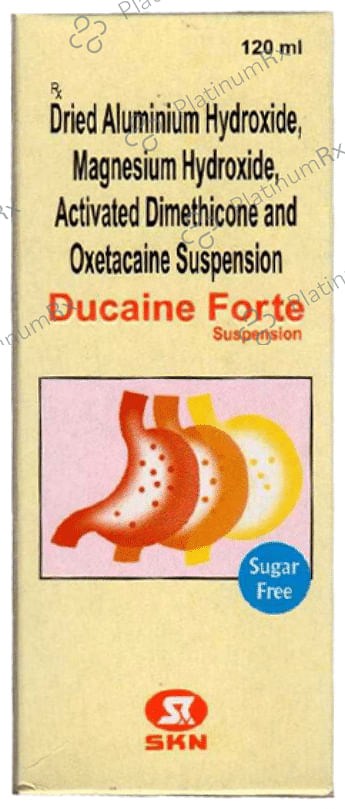 Ducaine Forte Suspension Sugar Free 120 ml