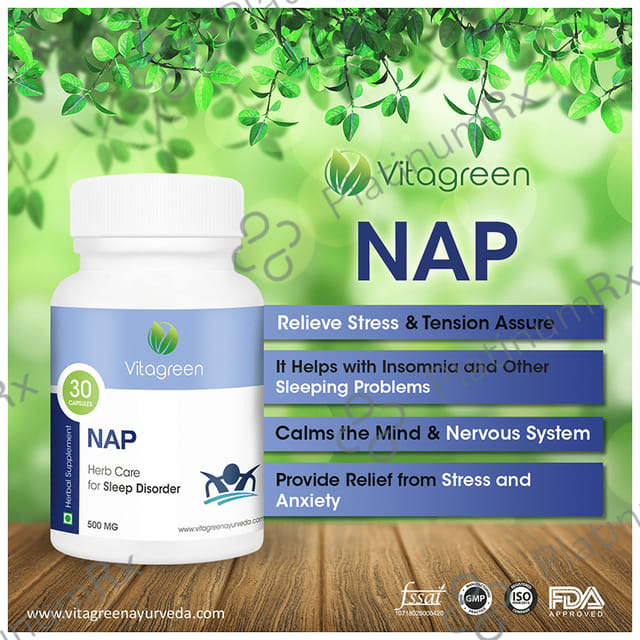 Vitagreen Nap 500mg Capsule