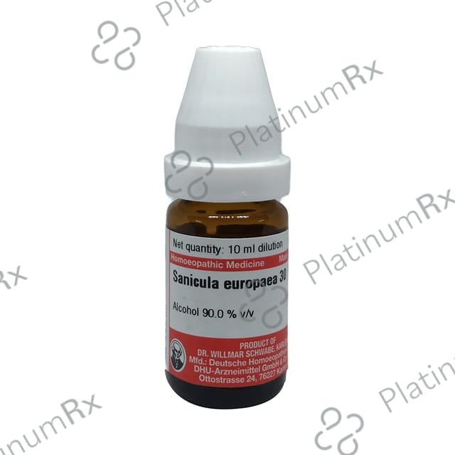 Dr Willmar Schwabe Germany Sanicula Europaea Dilution 30