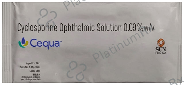 Cequa 0.09% Ophthalmic Solution 10s (0.25ml Each)