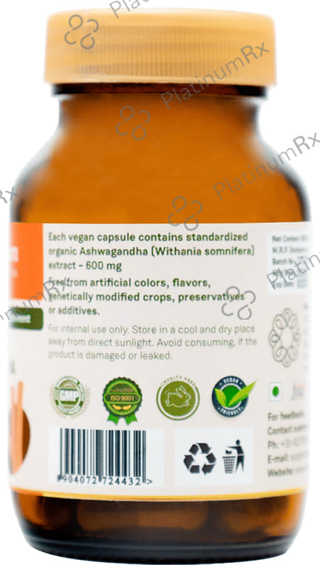 Sitaram Ayurveda Ashwagandha Capsule 60s