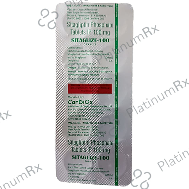 Sitaglize 100 Tablet