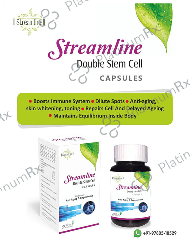 Streamline Double Stem Cell Veg Capsule