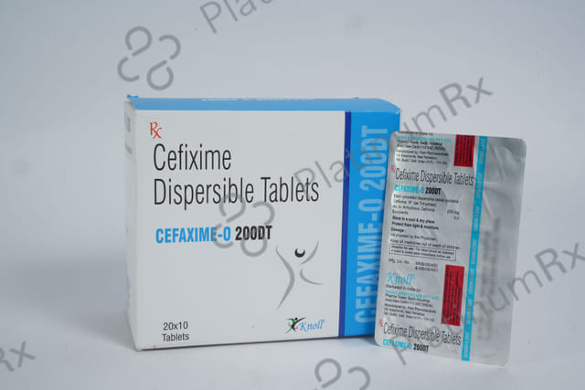 Cefaxime O 200mg Tablet DT 10s