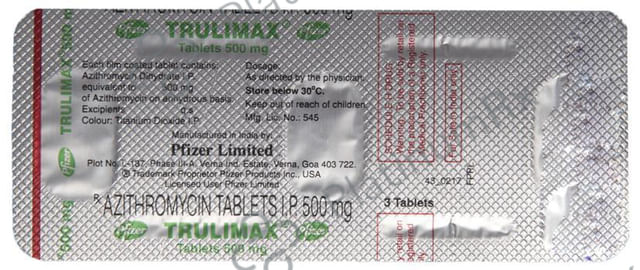 Trulimax 500mg Tablet 3s