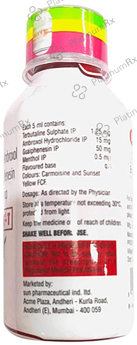 Chericof T Sugar Free Syrup 100ml
