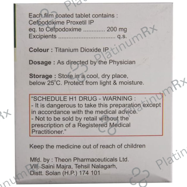 Greatcef 200mg Tablet 10s