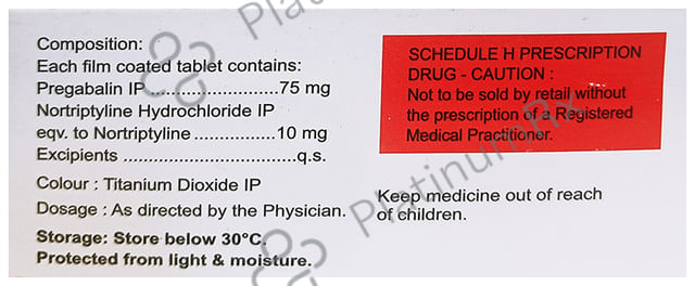 Acopreg NT 75/10mg Tablet 10s