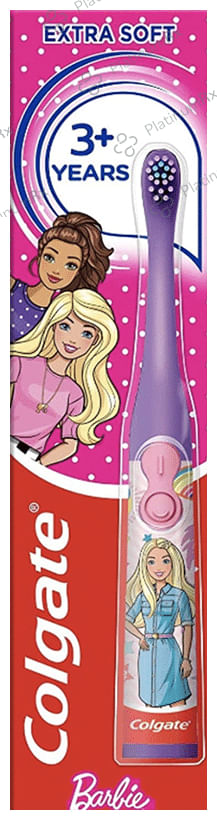 Colgate 3+ Years Extra Soft Battery Powered Toothbrush Barbie