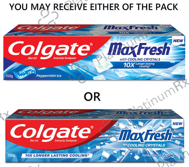 Colgate MaxFresh Peppermint Ice Toothpaste 81gm