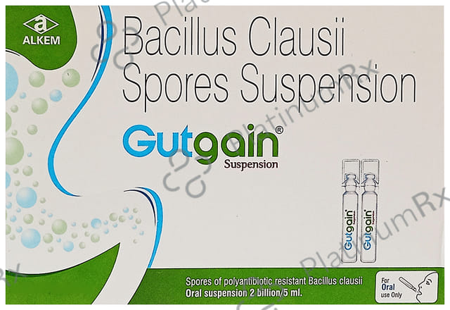 Gutgain Oral Suspension 10x5ml