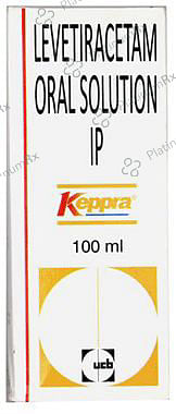 Keppra 100mg Syrup 100ml