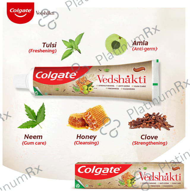 Colgate Swarna Vedshakti Toothpaste 100gm