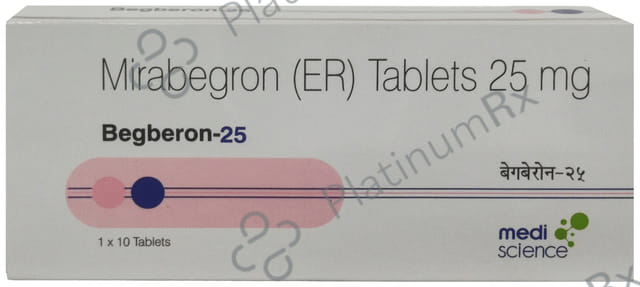 Begberon 25mg Tablet 10s