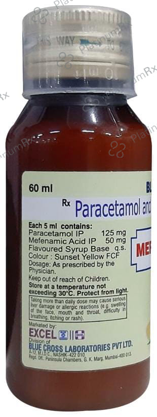 Meftagesic P 50/125mg Suspension 60ml