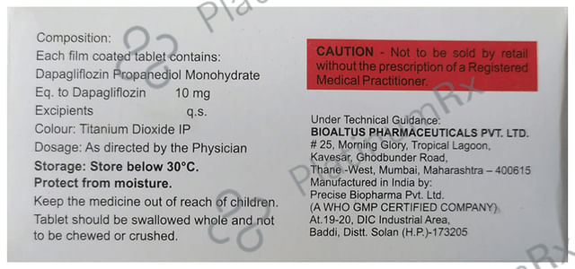 Daplogin 10mg Tablet 10s