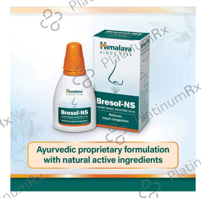 Himalaya Bresol NS Nasal Solution 10ml