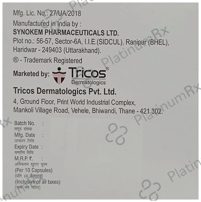 Glospor SB 130mg Capsule 10s