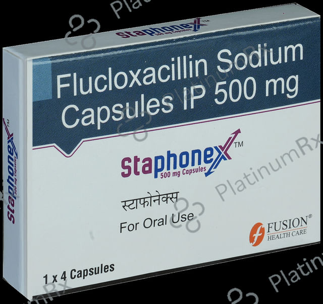 Staphonex 500mg Capsule 4s