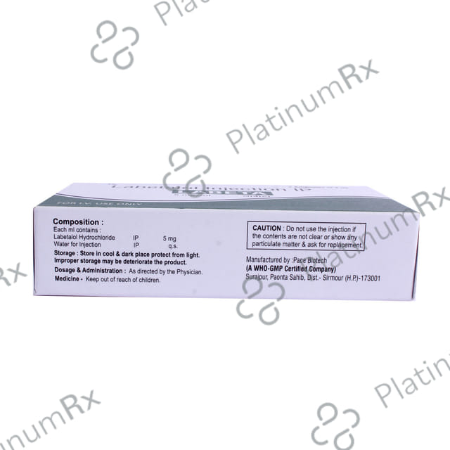 Labeta 20mg Injection 4ml