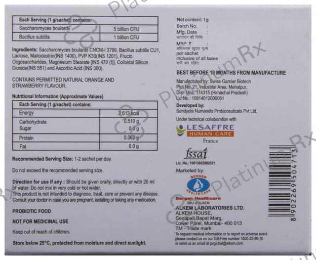 Gutgain Sachet 1gm 6 Sachet