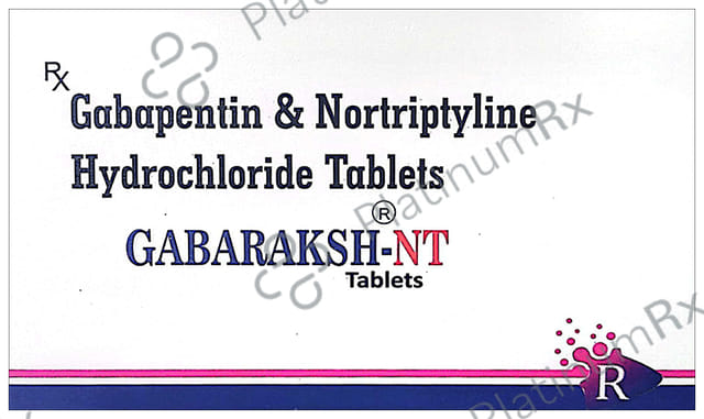 Gabaraksh NT 400/10mg Tablet 10s