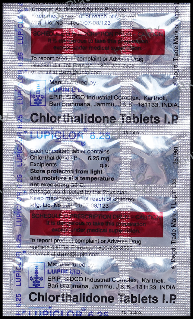 Lupiclor 6.25mg Tablet 15s