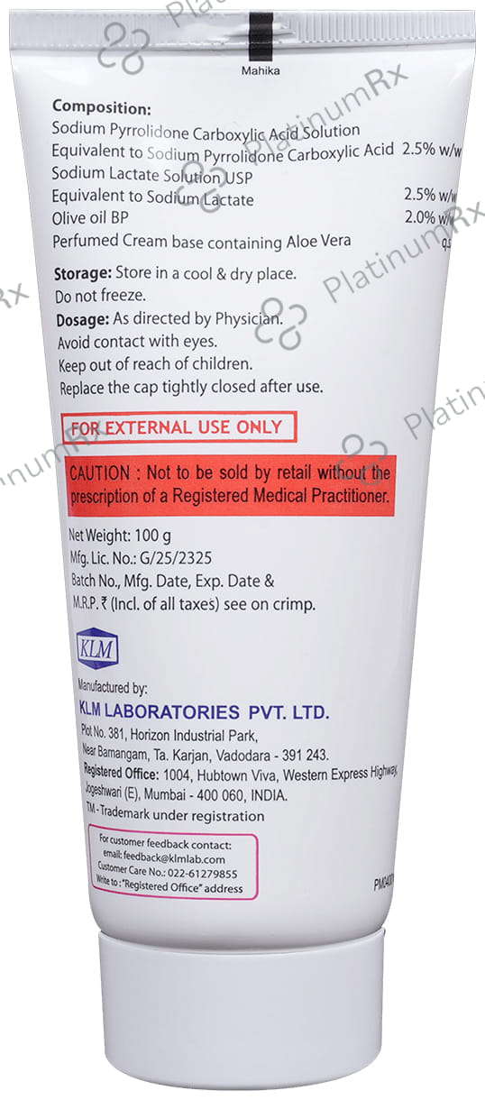 Nevlon Moisturizing Cream 100gm