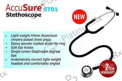 AccuSure ST01 Stethoscope