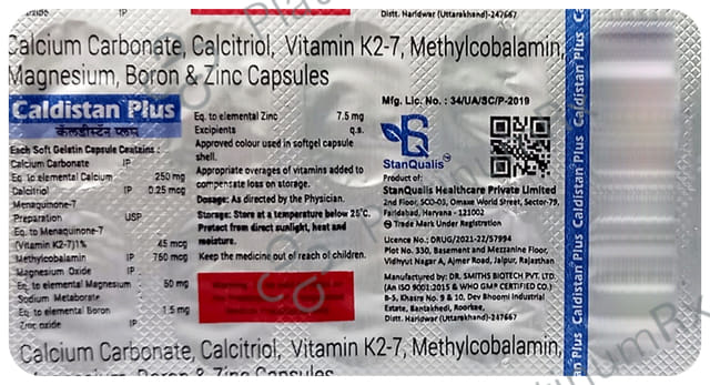 Caldistan Plus Softgel Capsule 10s